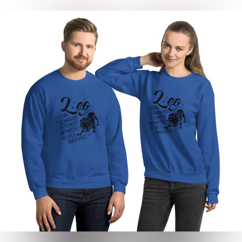 Graphic Custom Unisex "LEO" Sweatshirt